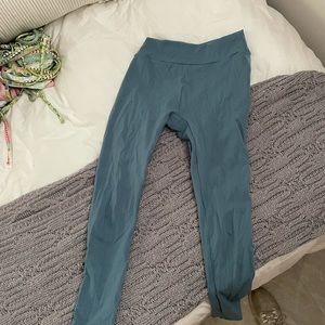 Blue Gymshark Leggings Size Small